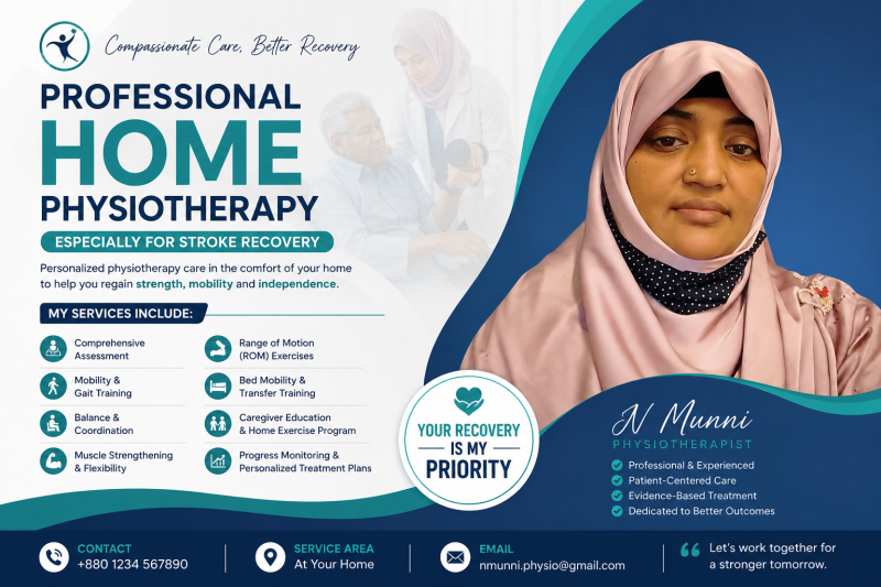 Professional Home Physiotherapy for Stroke Recovery